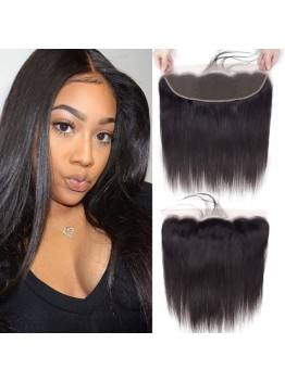 13x6 Hd Lace Frontal straight Raw Human Hair